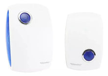 Timbre Inalámbrico A Azul Sanalec C/clavija Alcance 100m - Sanelec - detalle