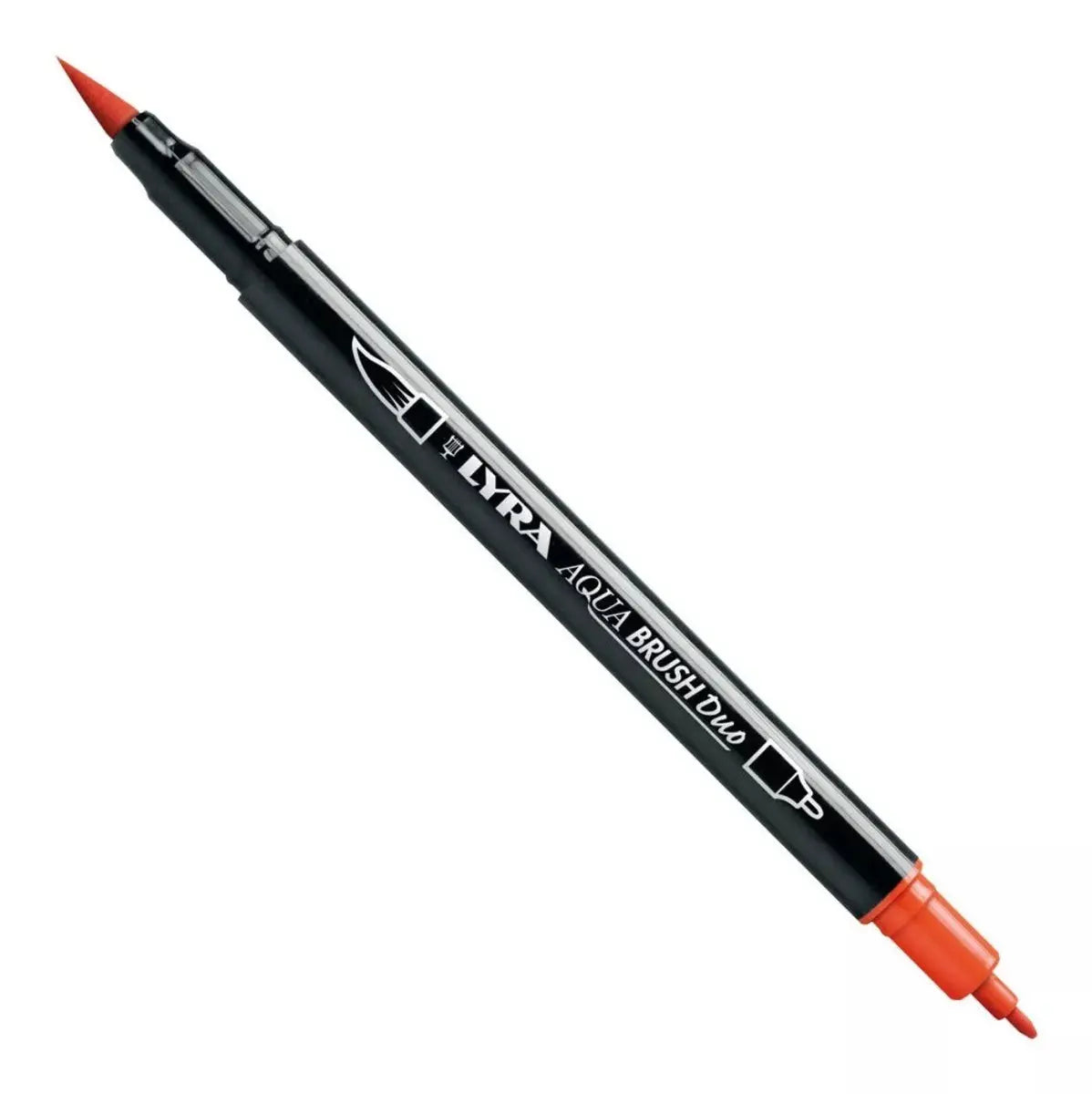 Marcadores Rotulador Plumón Doble Punta Lyra Aqua Brush 12 Piezas - lyra - empaque
