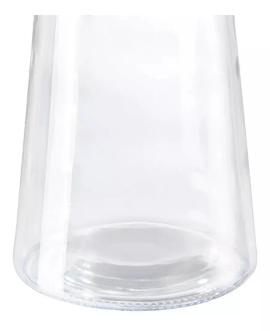 Envase Brocal Tapa Contenedor Frasco Vidrio Cristal 1.2 Lt - Vittori - detalle