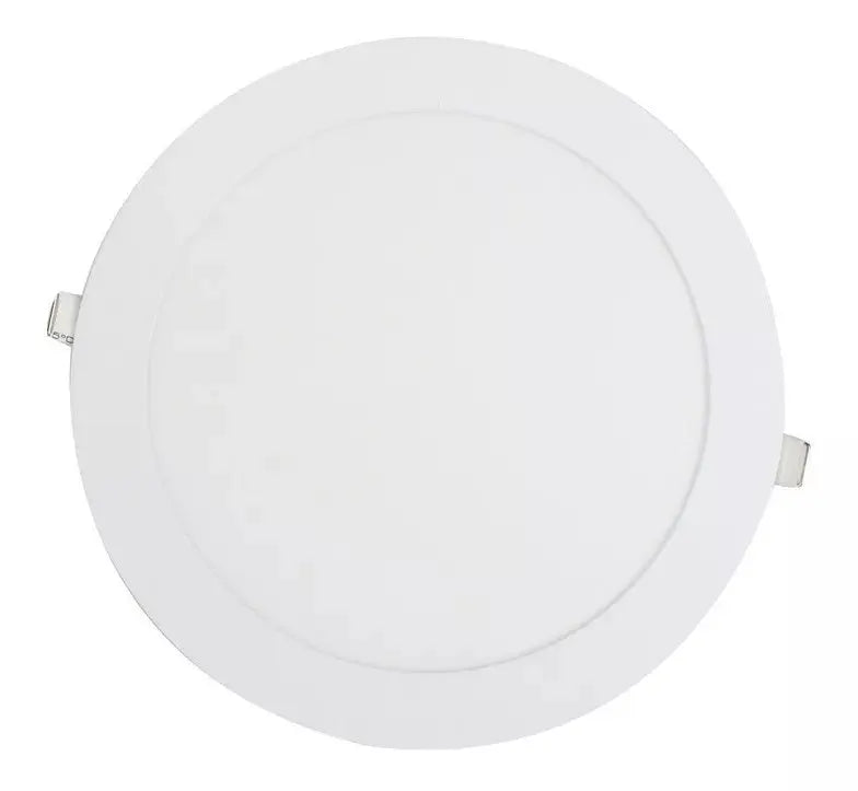 Panel Circular Led Empotrar Luz Fria Sanelec 18w Luminario - Sanelec - vista lateral