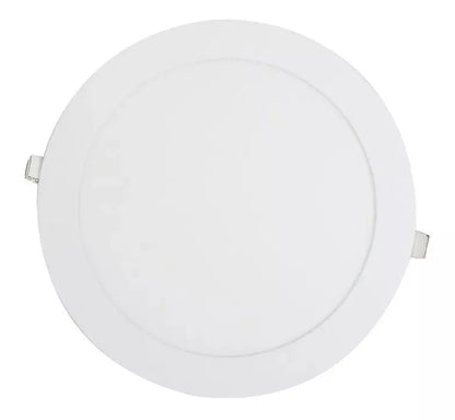 Panel Circular Led Empotrar Luz Fria Sanelec 18w Luminario - Sanelec - vista lateral