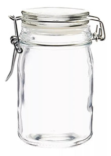 Set 6 Brocalito Vidrio Envase Redondo Regalo Dulcero 200ml - Vittori