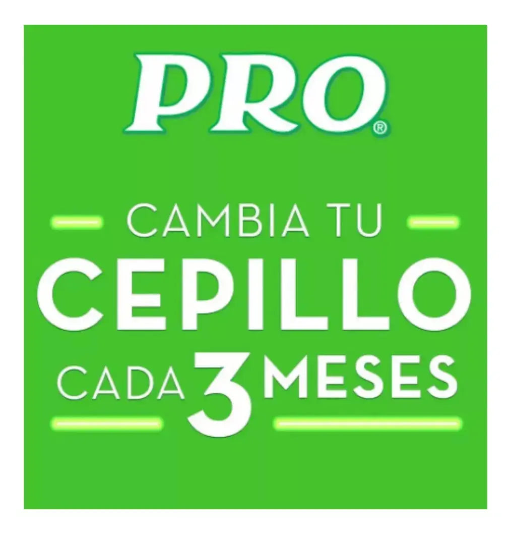 2 Pz Cepillo Dental Pro Plus Doble Acción Mayor Alcance - KCTS - vista lateral