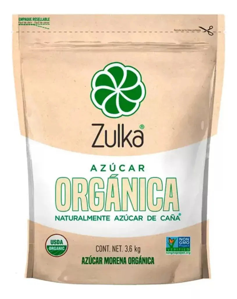 Azúcar Orgánica Zulka 3.6 Kg - KCTS