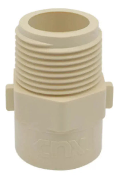 15 Piezas Adaptador Macho Cnx 1/2'' Cpvc Resistente - CNX - detalle