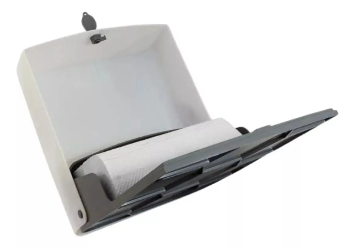 Dispensador Toalla Interdoblada Oval Blanco Largo - Oval - empaque