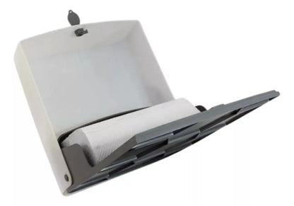 Dispensador Toalla Interdoblada Oval Blanco Largo - Oval - empaque