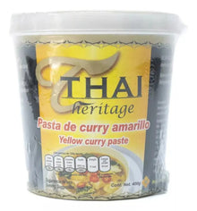Pasta Curry Amarillo Thai Heritage 400g Bote Tailandia - Thai Heritage