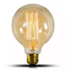 Foco Vintage Sanelec 35w Tipo Globo Luz Cálida 1730 - Sanelec - empaque