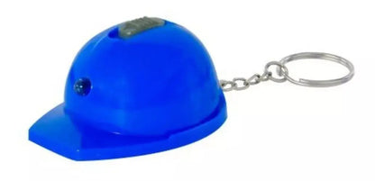 10 Llavero Destapador Plastico Y Luz Promoopcion Forma Casco Amarillo - Promoopcion - empaque