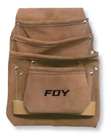 Estuche Portaherramientas Foy Carnaza Cinturon 4 Bolsillos - Lock