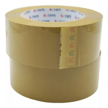 6pz Cinta Empaque Marron K-tape Canela 48mmx150m - K-TAPE - vista lateral