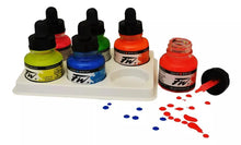 Set 6 Tinta Acrílica Líquida Fw Artist Daler Rowney 29.5ml Color Colores Neón - Daler-Rowney - detalle