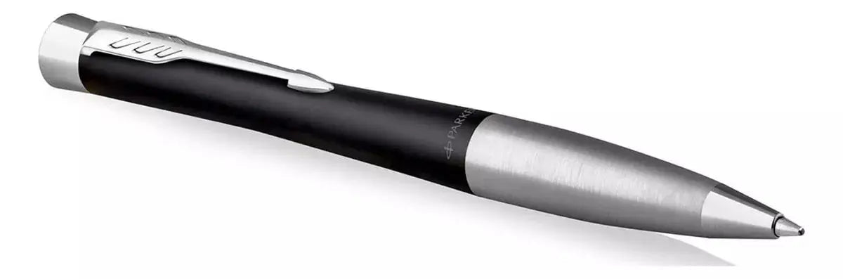 Boligrafo Urban Twist Muted Black Parker Negro Plateado - Parker - detalle