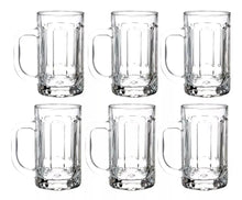 6pz Tarro Cervecero Líneas 400ml Cerveza Micheladas Vaso - Vittori - empaque