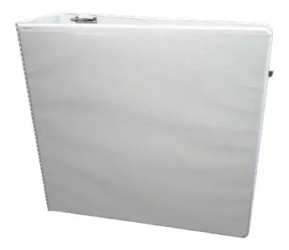 Carpeta Panoramica Blanca Cristal Kinera 4 Pulgadas - Kinera - empaque