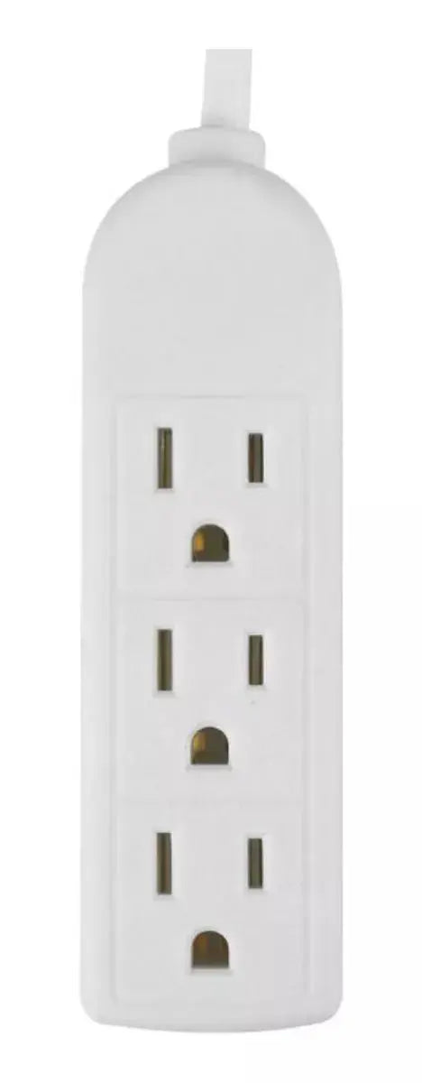 Barra Multicontacto Sanelec Mini 3 Entradas 8610 0.6m - Sanelec - empaque