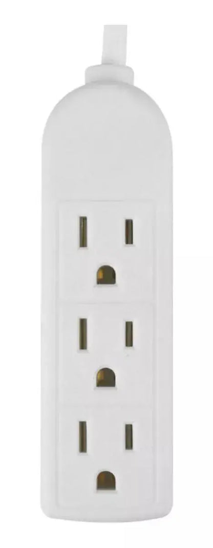 Barra Multicontacto Sanelec Mini 3 Entradas 8610 0.6m - Sanelec - empaque