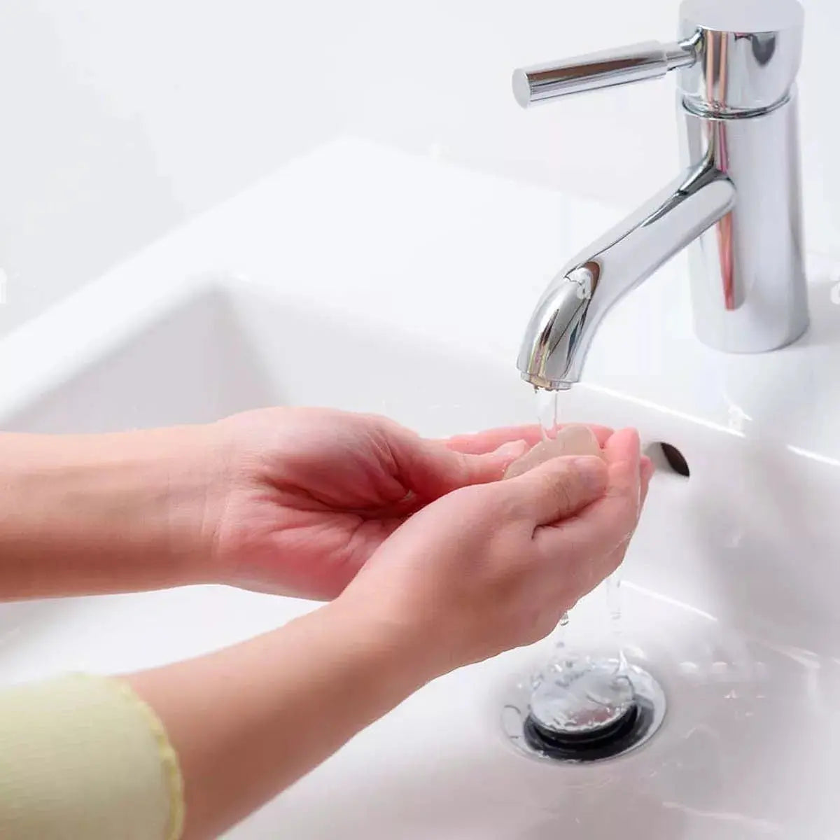 Contra Lavabo Pop Up Meer Circular Oro Rosado 1 1/4 Pulgadas - CNX - vista trasera