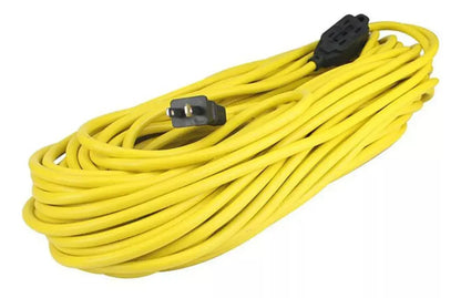 30m Extensión Amarilla 2 Conductores Keer Uso Rudo Calibre16 - Kronaline - vista lateral