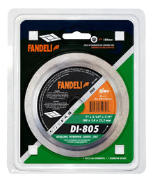 Disco DIAMANTE RIN CONT PRO 7" 180mm x 2.0mm x 22.2mm Fandeli - Fandeli