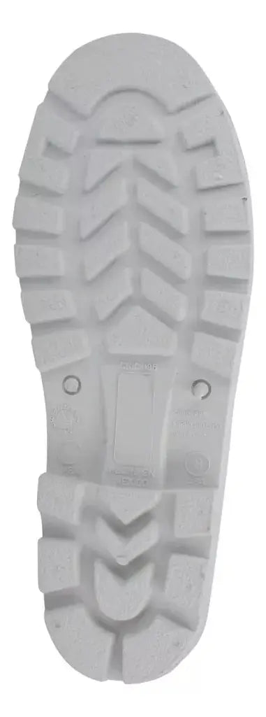 Botas Plasticas Sanitarias Surtek 27 Cm Pvc Blancas - Lock