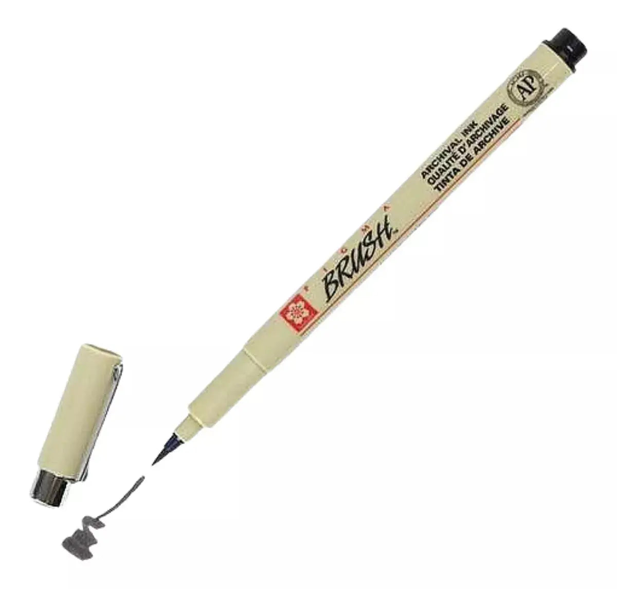 Marcador Rotulador Estilografo Sakura Pigma Brush Pincel - Sakura - vista lateral