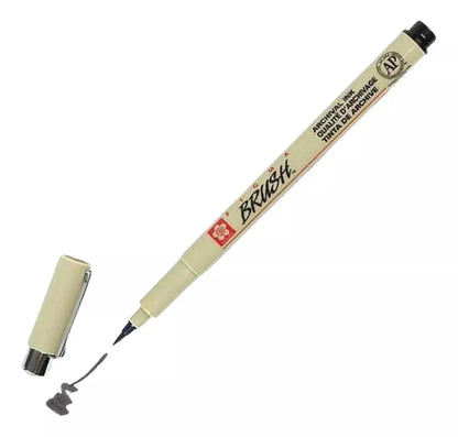 Marcador Rotulador Estilografo Sakura Pigma Brush Pincel - Sakura - vista lateral
