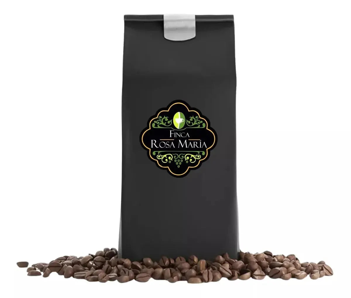 Café Gourmet Tostado Dark Chiapas 1kg En Grano O Molido Americano - finca rosa maría