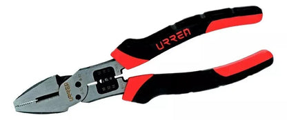 Pinza Multiproposito Urrea 8'' Mango Bimaterial Universal - Lock - vista lateral