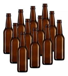12pz Botella Vidrio Ámbar Cerveza 350ml Envasar 12oz - Ball