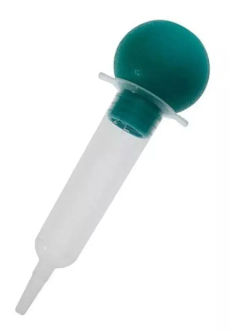 10 Jeringas Asepto Bulbo Flexible Esteril Graduada Amsino - Amsino - detalle