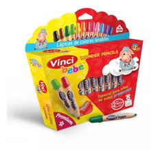 Crayones Lavables Vinci Bebé Trazo Suave 10 Piezas - Vinci - detalle