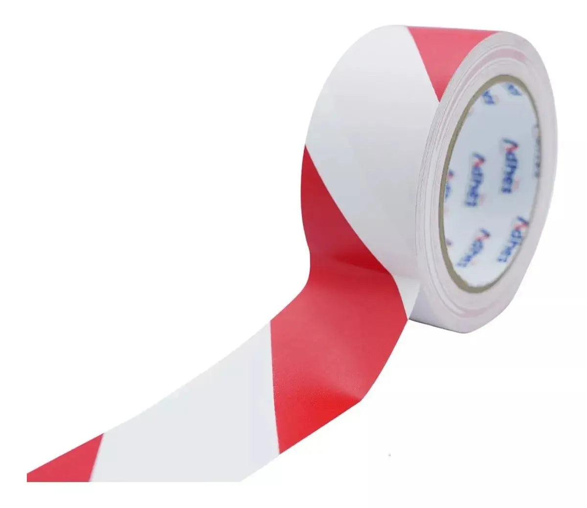 Cinta Delimitadora Adhesiva Pvc Adhes 4.8cmx33m Blanca/Rojo - ADHES - vista trasera
