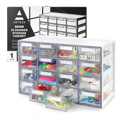 Gabinete Organizador Oficina Escritorio 16 Cajones Arteza - Arteza - accesorios