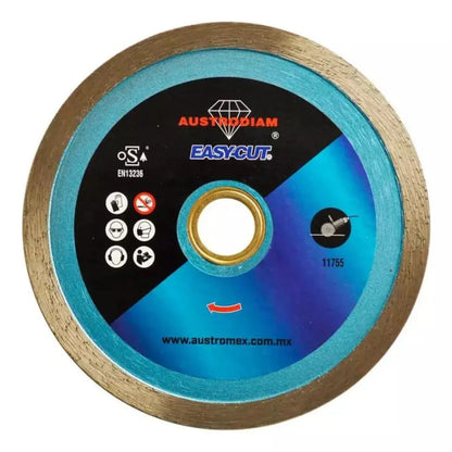 Disco Diamante Corte 1502 Austrodiam 4-1/2'' X 7/8'' Azul - Austrodiam