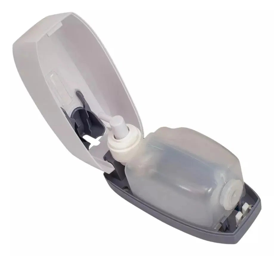 Dispensador Jabon Espuma Oval Jabonera 750ml Rellenable - Oval - vista lateral