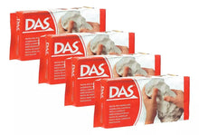 4pz Pasta Masa Das Blanca 500g c/u Modelar Cerámica Fría - Das - detalle
