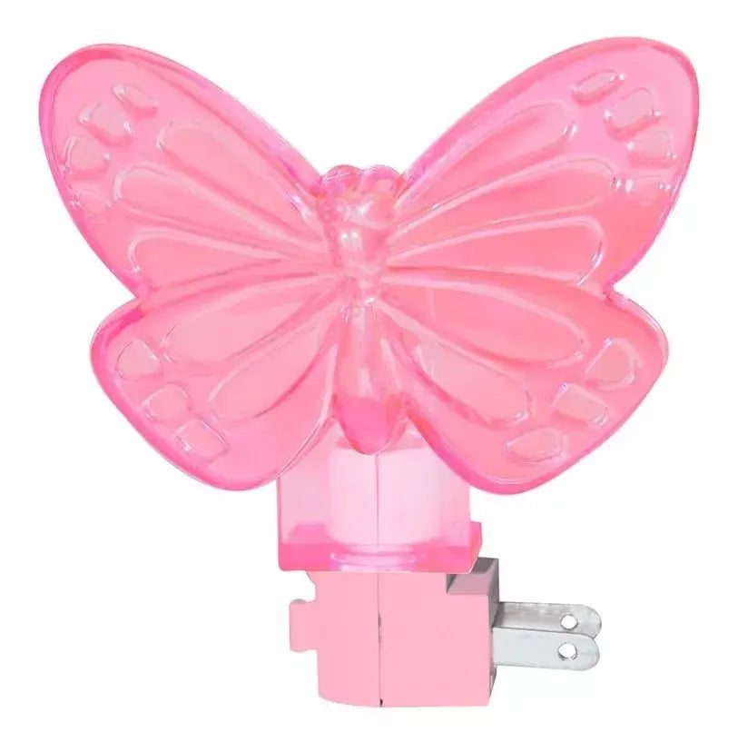 Luz Noche Incandescente Sanelec Kids 4w Diseño Mariposa - Sanelec - vista lateral