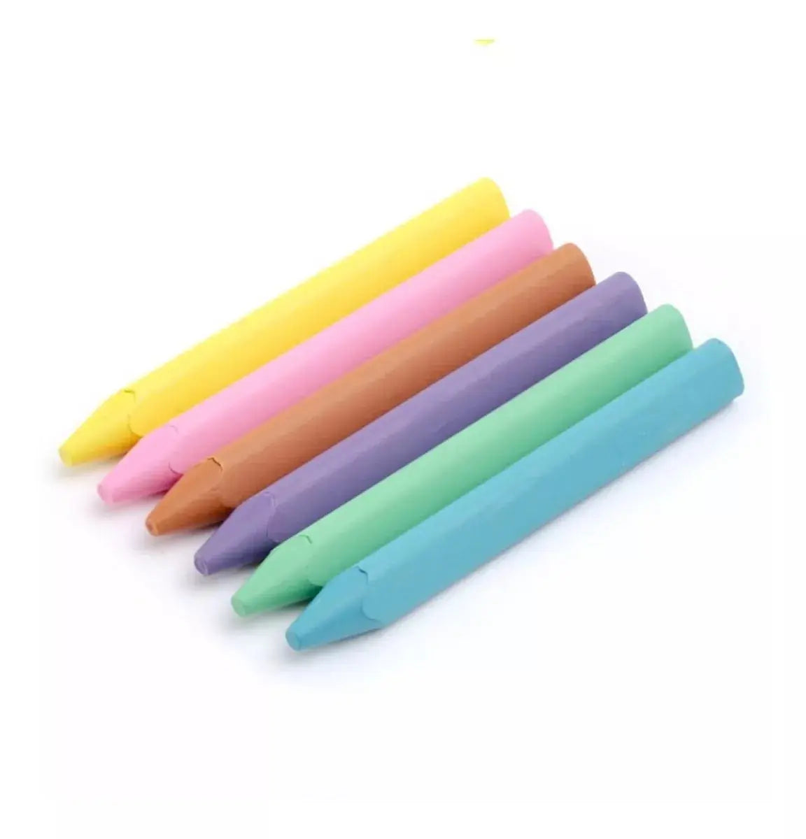 6 Crayones Jumbo Colores Pastel Pelikan Niños Escolar Dibujo - Pelikan
