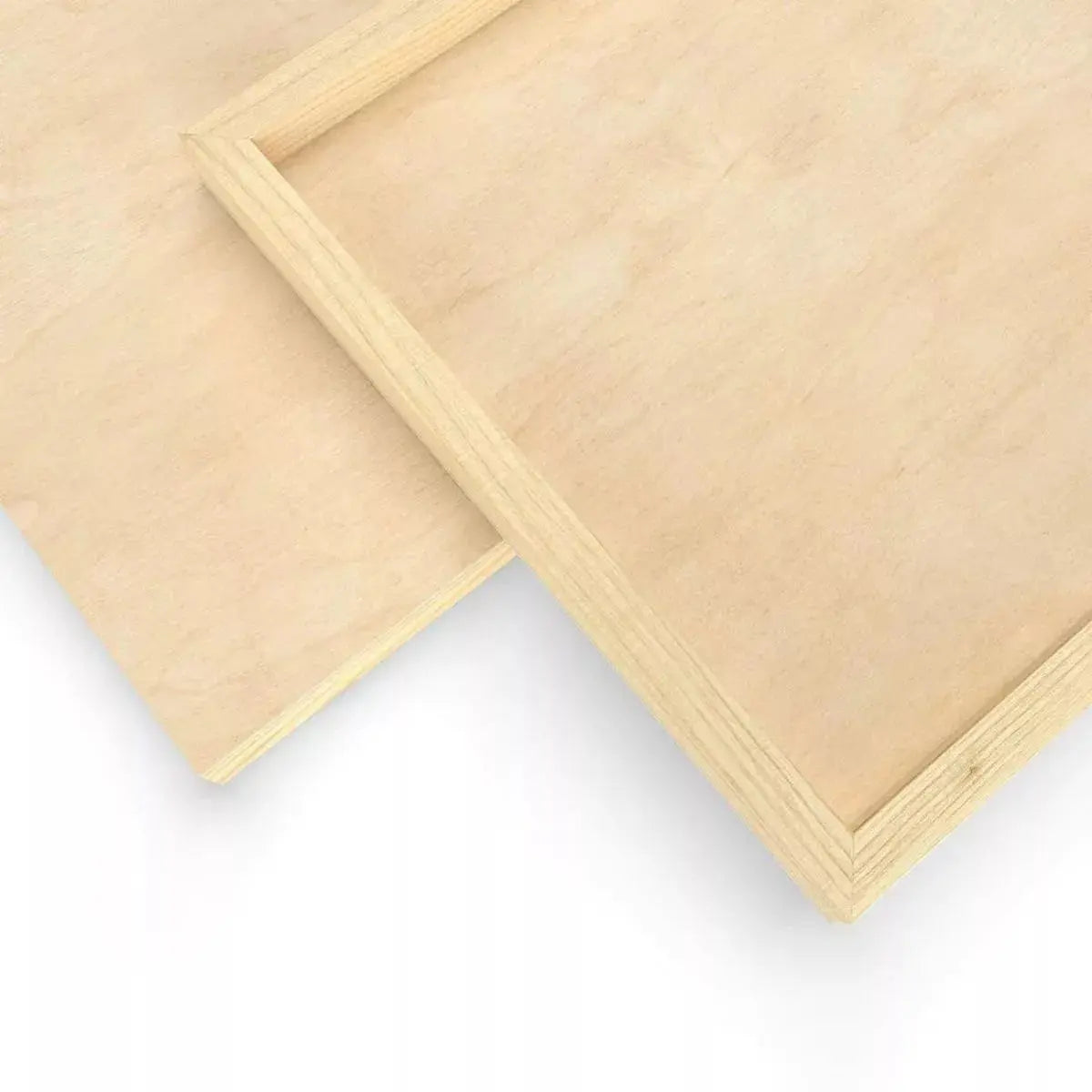 Set 5 Lienzos Madera Canvas Bastidor Pintura 25x25 Arteza - Arteza - detalle