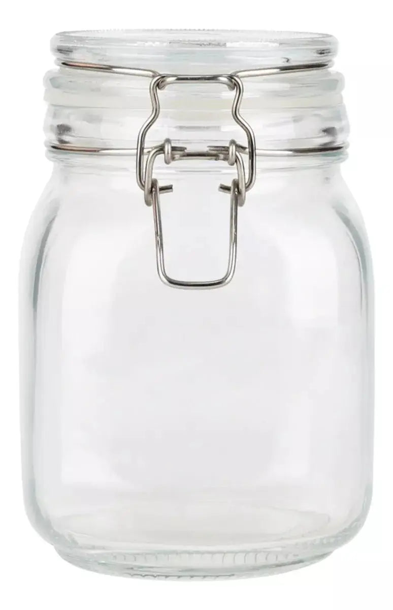 Envase Vidrio Hermético Alimentos Conservas Contenedor 1 Lt - Coveme
