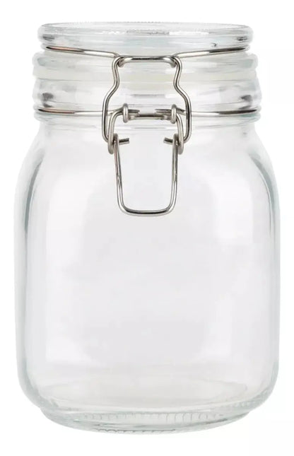 Envase Vidrio Hermético Alimentos Conservas Contenedor 1 Lt - Coveme