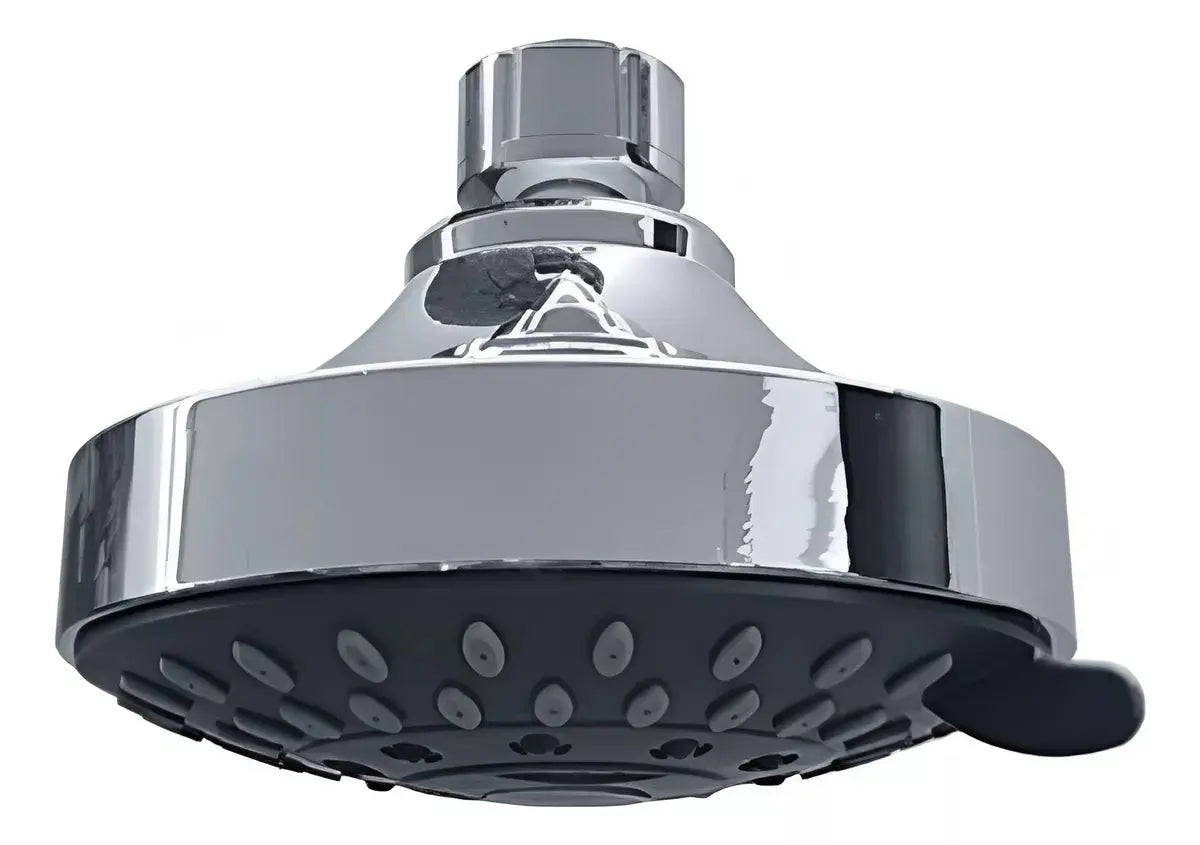 Regadera Redonda 4 Pulgadas Meer Acero Inoxidable Antisarro - CNX - contenido