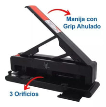 Perforadora 340 Lever Tech 3 Orificios Pegaso 40 Hojas - Pegaso - detalle