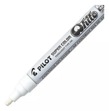 Marcador Permanente Pilot Super Color Dorado Blanco Plateado Blanco - Pilot - empaque