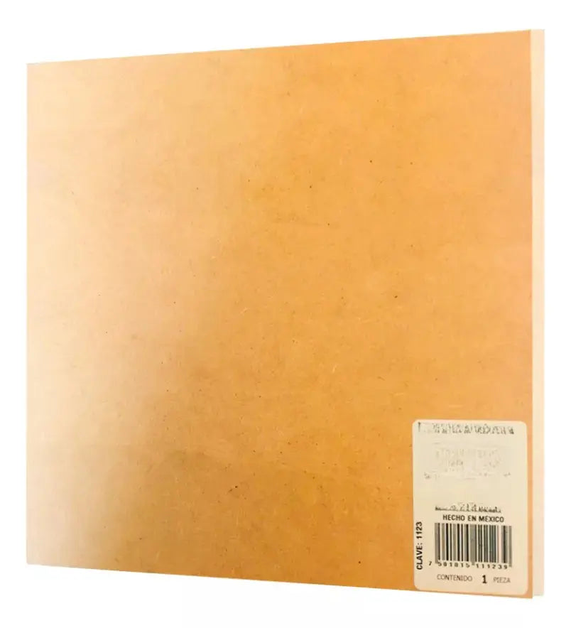 Pack 10 Tablas Madera Manualidades Dietrix 25x25 Cm - Dietrix - detalle