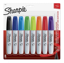 Marcador Permanente Sharpie Chisel colores surtidos 8 piezas 1939484 - Sharpie - vista trasera