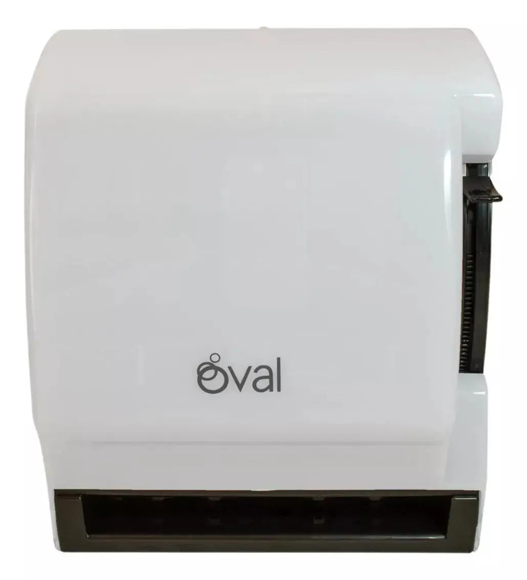 Despachador Toalla Oval Rollo Blanco Uso Rudo Industrial - Oval - empaque