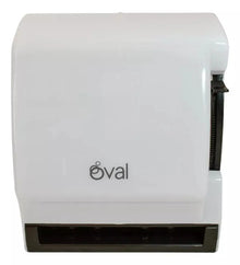 Despachador Toalla Oval Rollo Blanco Uso Rudo Industrial - Oval - empaque